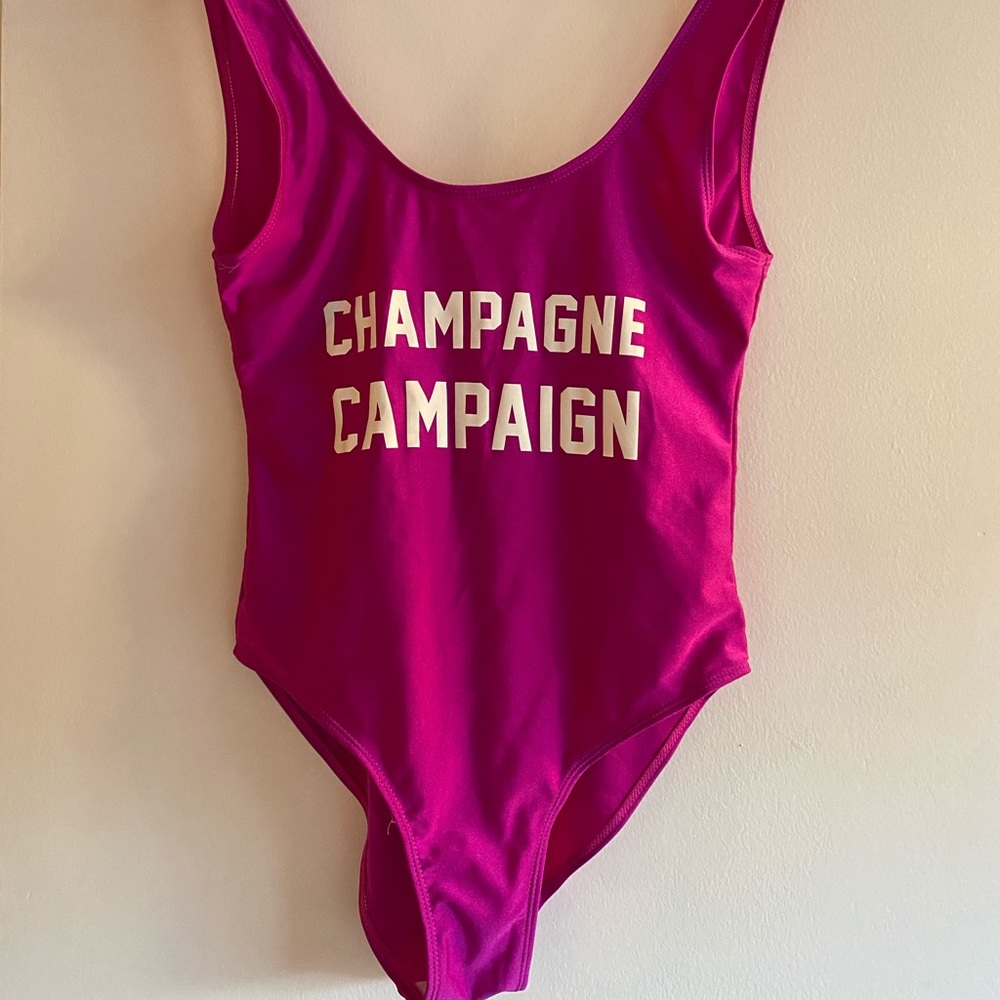 One piece swim!